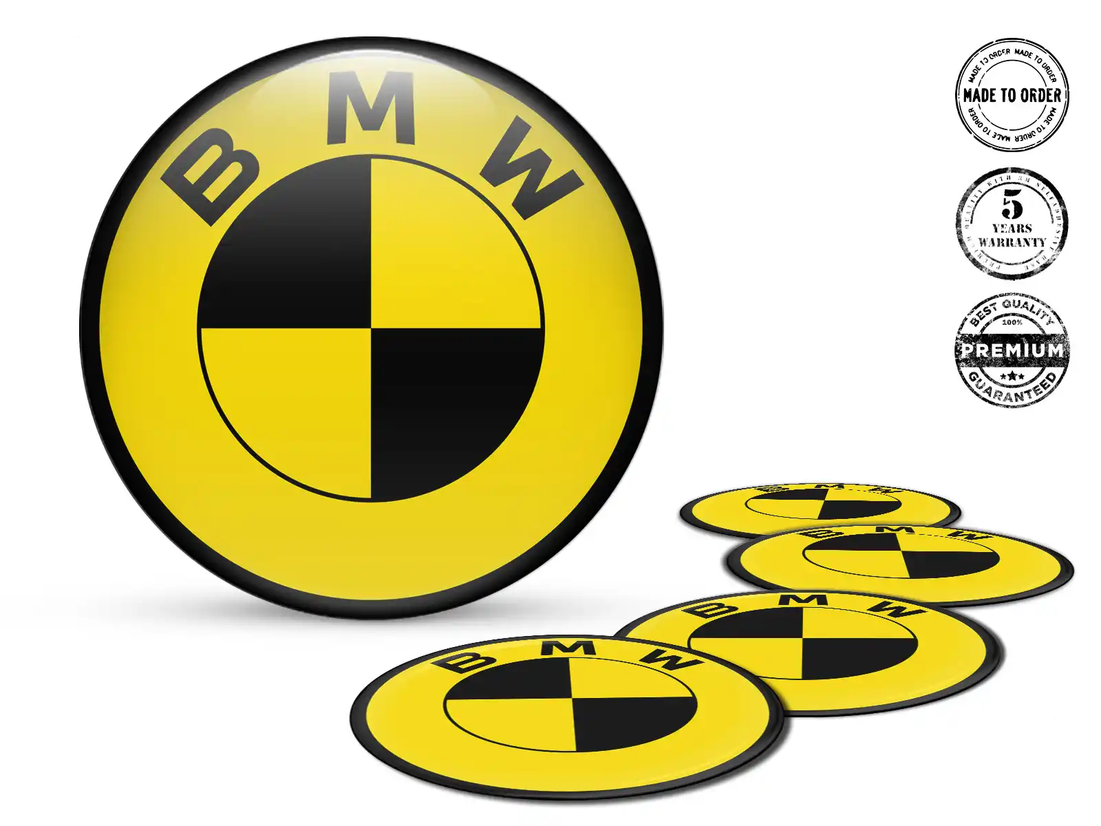 BMW Pegatinas Bombadas Custom Horizonte Racing Marca